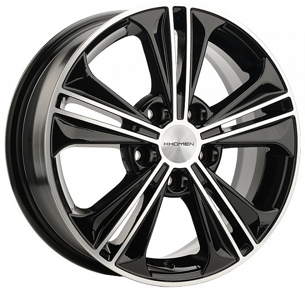 Диски Khomen Wheels KHW1603 (Creta/Seltos) Black-FP